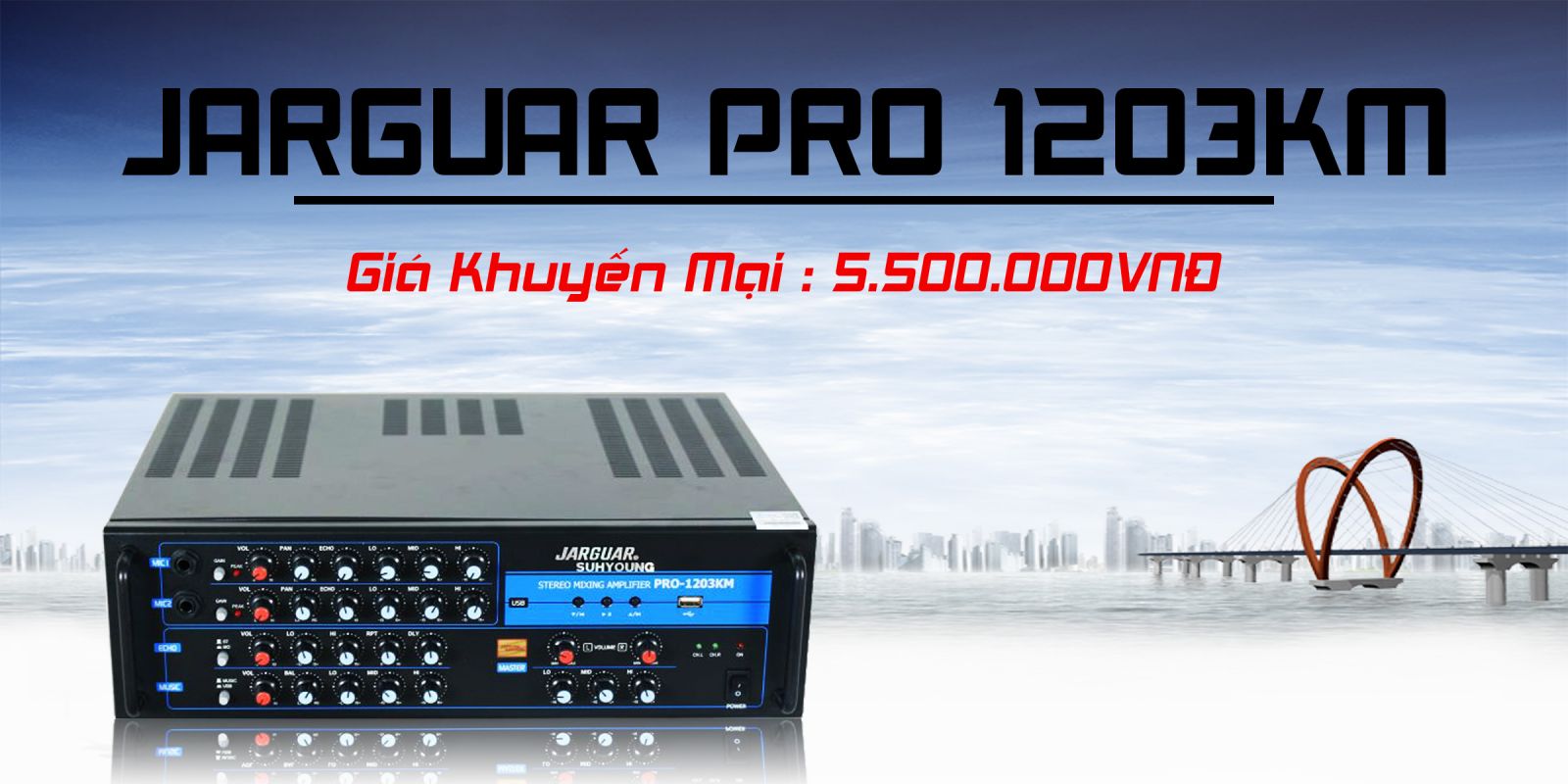 Amply Jarguar Pro 1203KM 