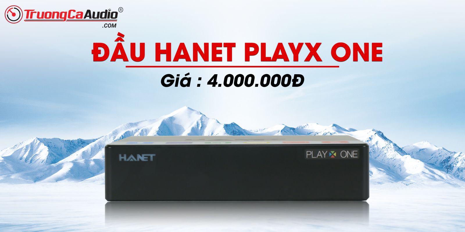 Đầu Hanet play X one là dòng đầu phát karaoke cao cấp dành cho dàn karaoke gia đình và kinh doanh