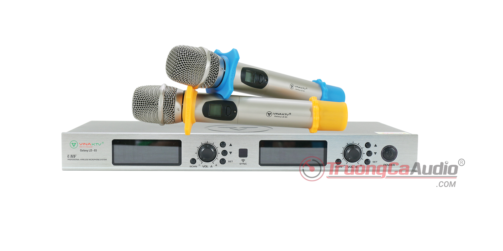 Micro không dây galaxy LD3 là dòng micro chất lượng cao dành cho dàn karaoke gia đình cao cấp a