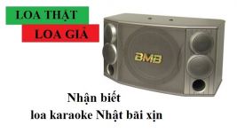 Hướng dẫn cách nhận biết loa karaoke Nhật bãi xịn