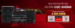 Mua dàn karaoke khuyến mãi, nhận ưu đãi cực khủng