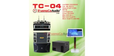 Dàn karaoke kinh doanh TC-04