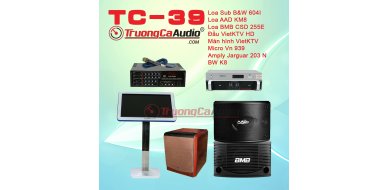 Dàn karaoke kinh doanh TC-39