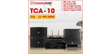 Dàn karaoke gia đình TCA 10