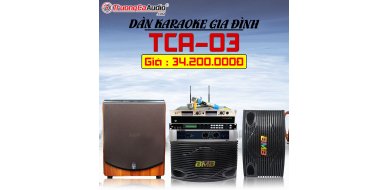Dàn karaoke gia đình TCA 3