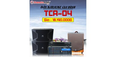 Dàn karaoke gia đình TCA 4