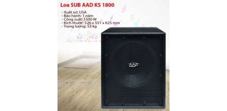 Loa siêu trầm AAD KS-1800