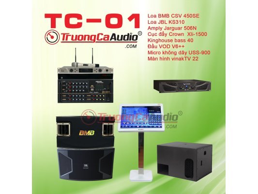Dàn karaoke kinh doanh TC - 01