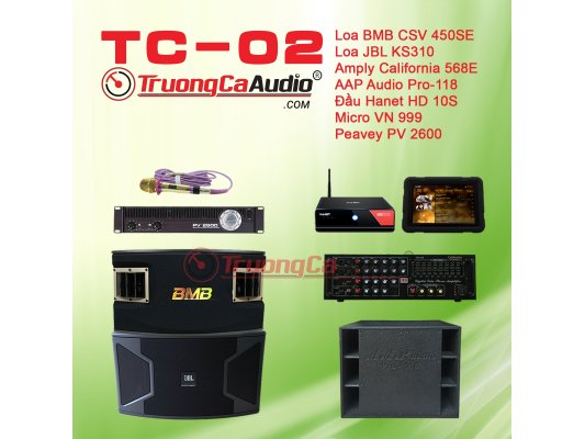Dàn karaoke kinh doanh TC -02