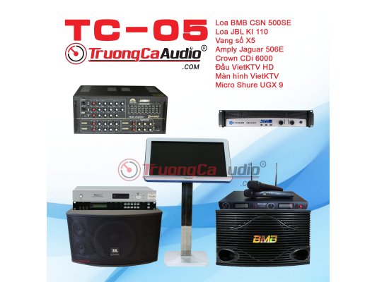 Dàn karaoke kinh doanh TC- 05