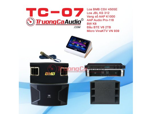 Dàn karaoke kinh doanh TC - 07