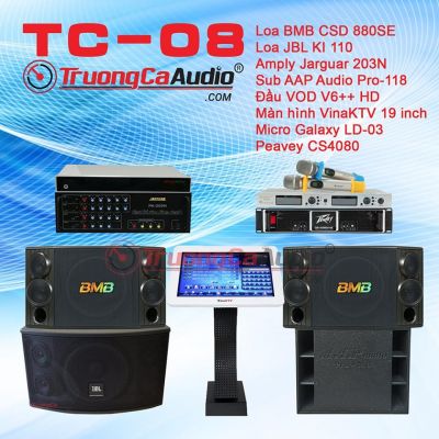 Dàn karaoke kinh doanh TC-08