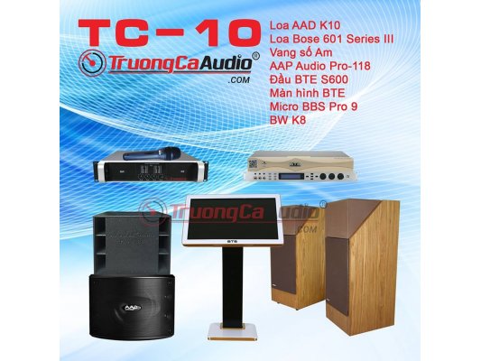 Dàn karaoke kinh doanh TC-10