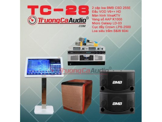 Dàn karaoke kinh doanh TC-28