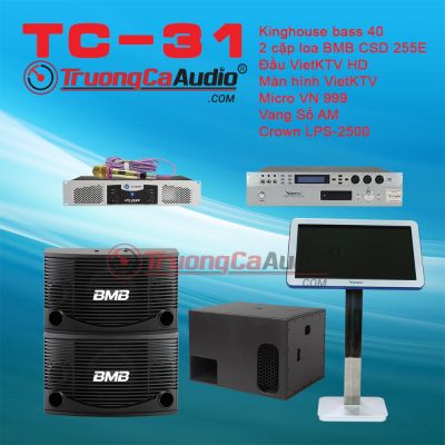 Dàn karaoke kinh doanh TC-31