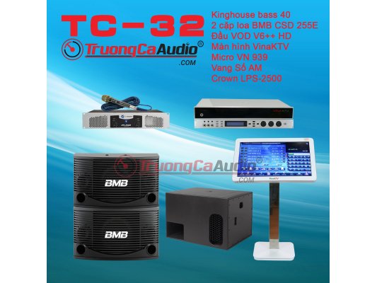 Dàn karaoke kinh doanh TC-32