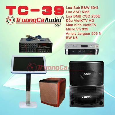 Dàn karaoke kinh doanh TC-39
