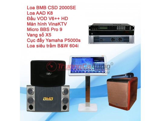 Dàn karaoke kinh doanh TC - 45 chính hãng
