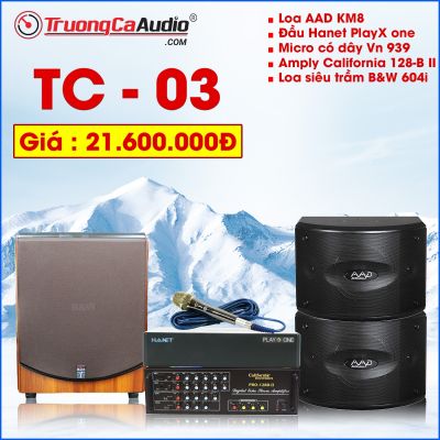 Dàn karaoke gia đình TC-03