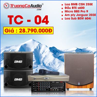 Dàn karaoke gia đình TC-04