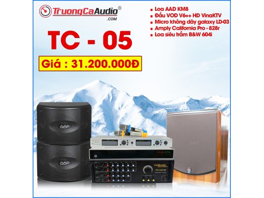 Dàn karaoke gia đình TC-05