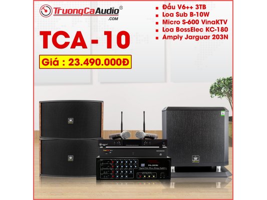 Dàn karaoke gia đình TCA 10