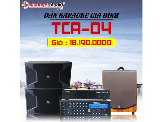 Dàn karaoke gia đình TCA 4