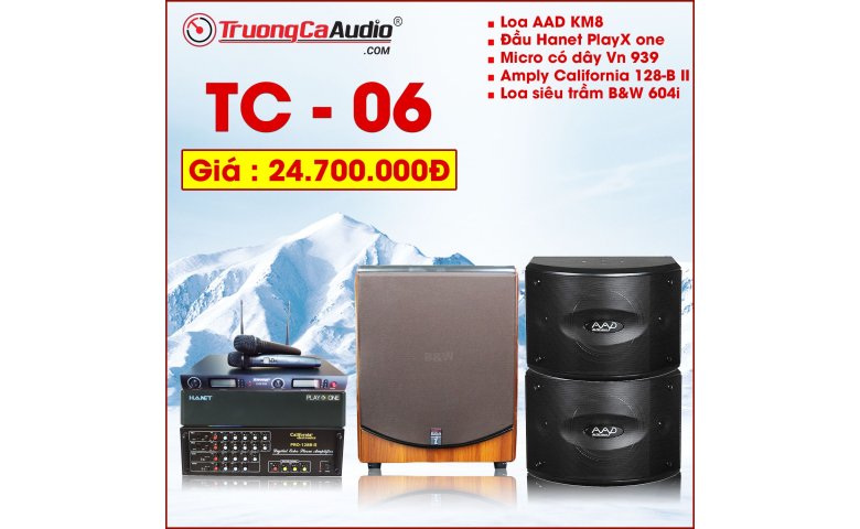 Dàn karaoke gia đình TC-06