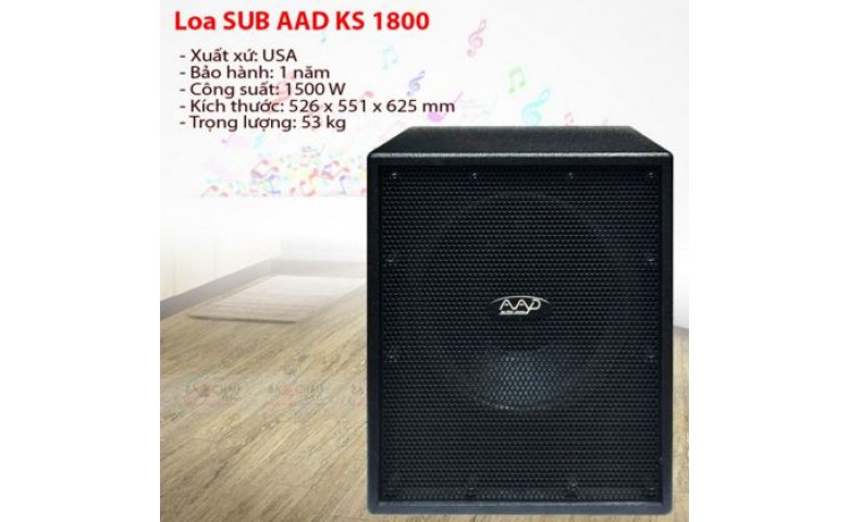 Loa siêu trầm AAD KS-1800
