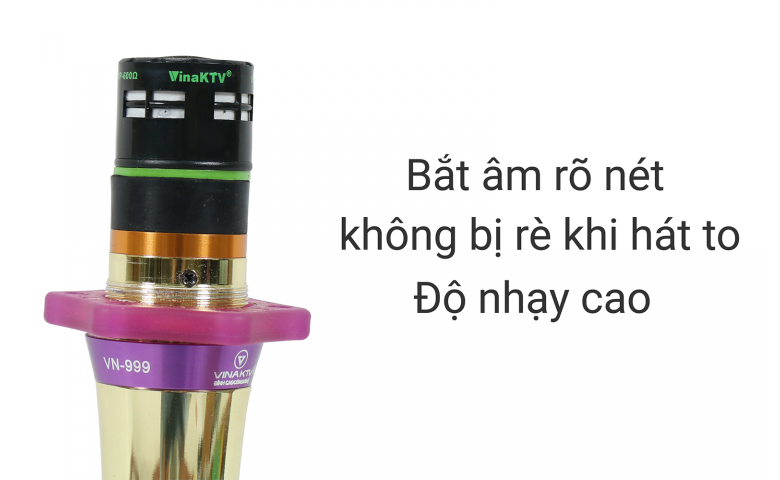 Micro có dây VinaKTV VN 999