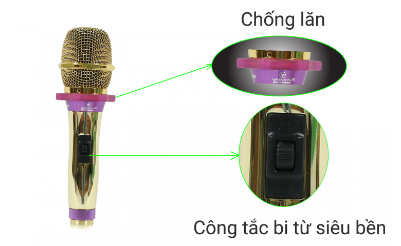 Micro có dây VinaKTV VN 999