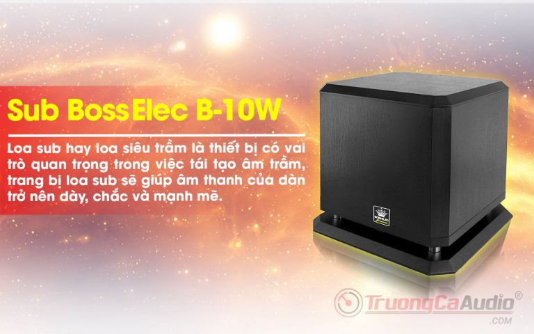 Loa sub Bosselec B10W