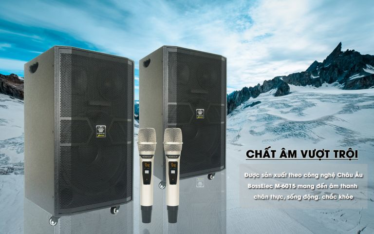 Loa di động BossElec M-6015