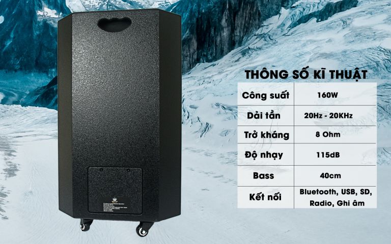 Loa di động BossElec M-6015