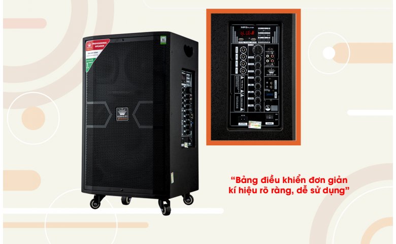 Loa kéo di động BossElec M-6012