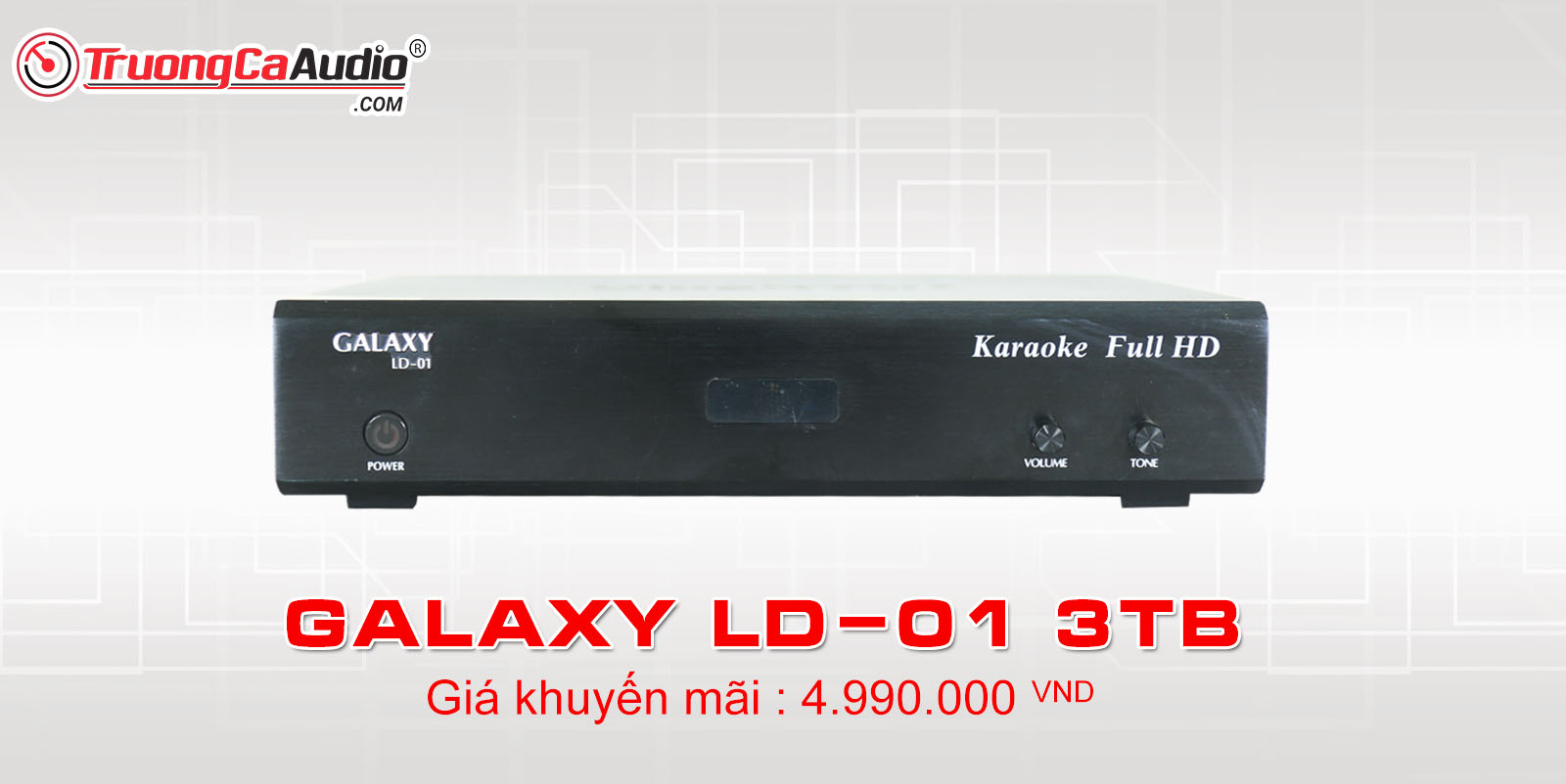 Đầu Galaxy LD-01 VinaKTV 3TB