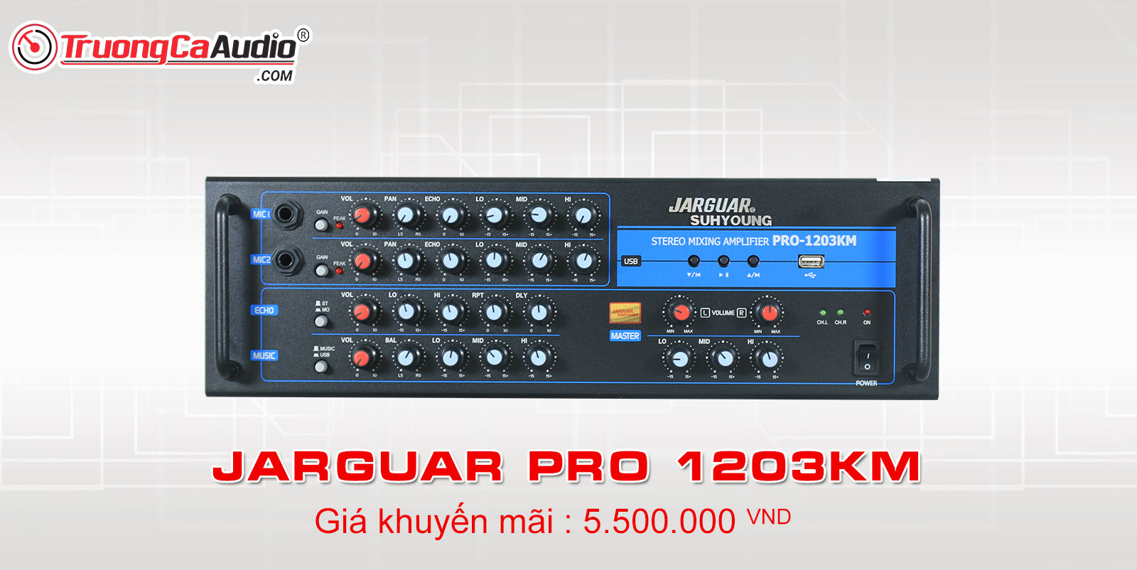 Amply Jarguar Pro 1203KM 
