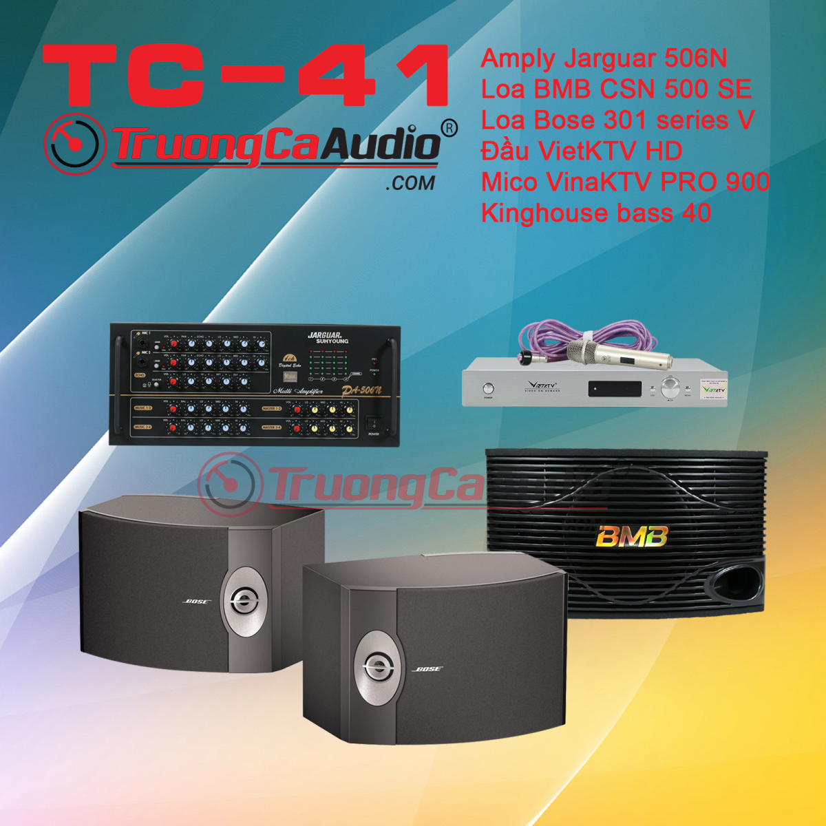 dàn karaoke gia đình TC -41 giá rẻ