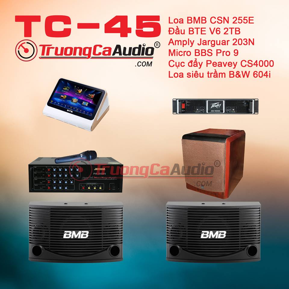 dàn karaoke gia đình TC - 45