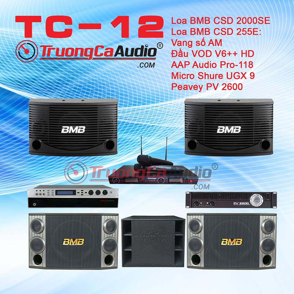 Dàn karaoke kinh doanh TC-12