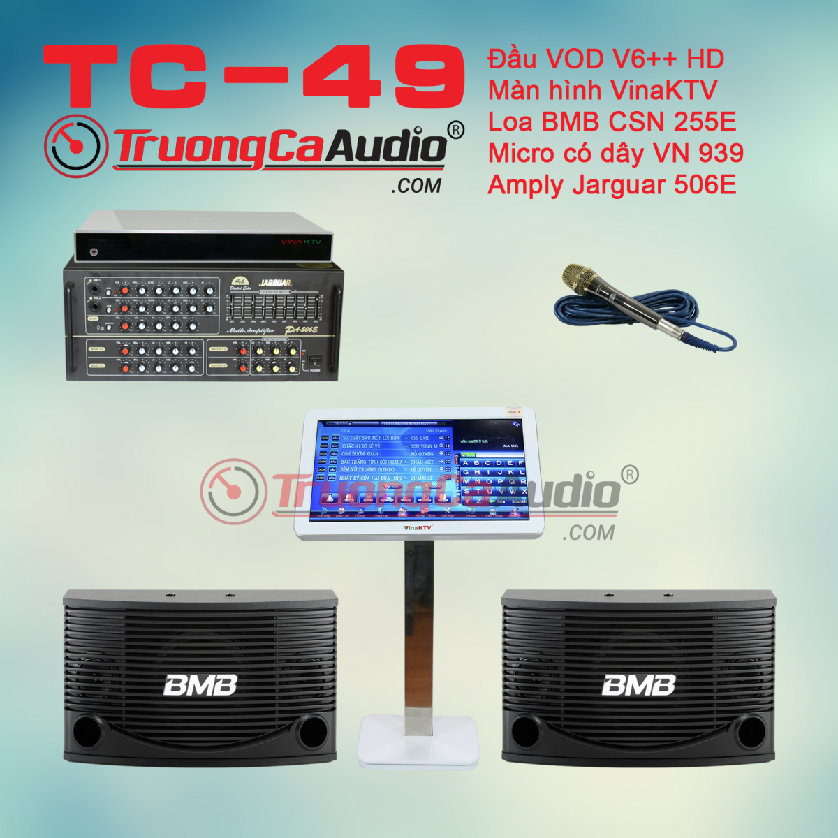 dàn karaoke kinh doanh TC - 49