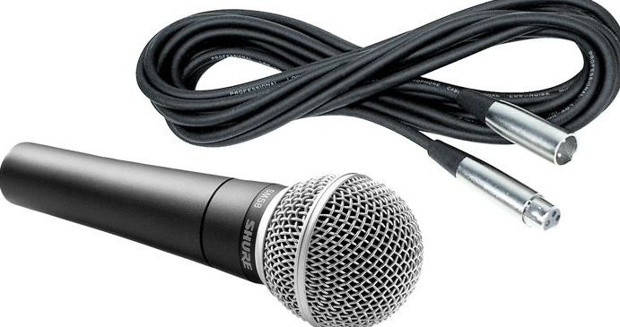 Image result for Micro Karaoke CÃ³ DÃ¢y Shure SM 58