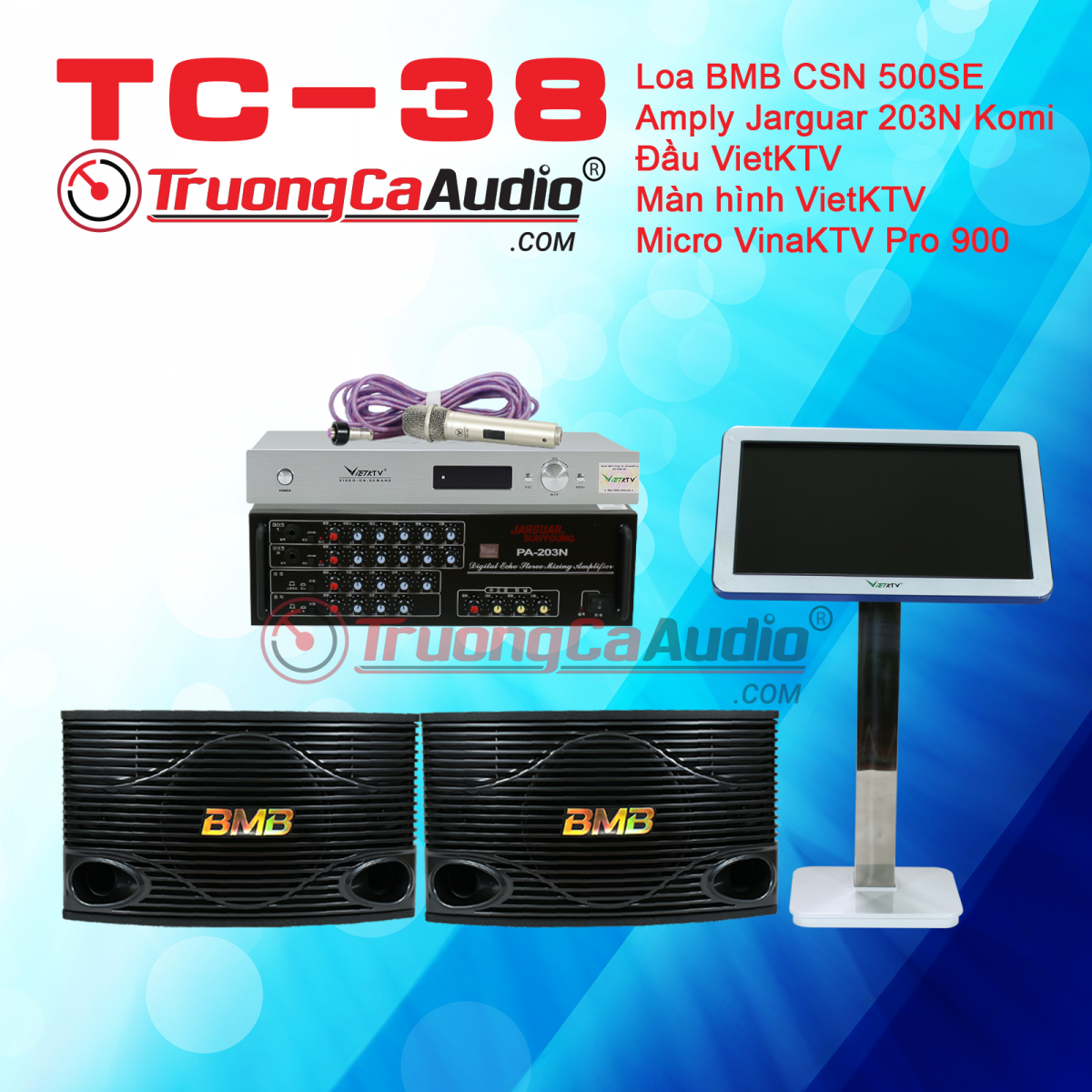 Bộ dàn karaoke gia đình TC - 38