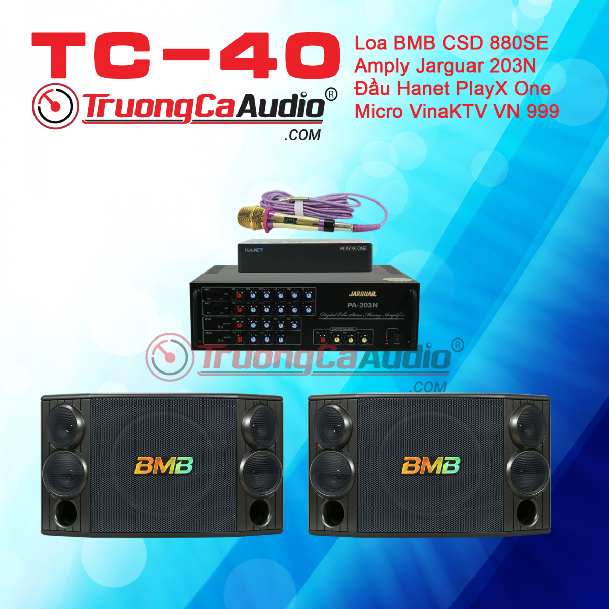 Bộ dàn karaoke gia đình giá rẻ TC- 40