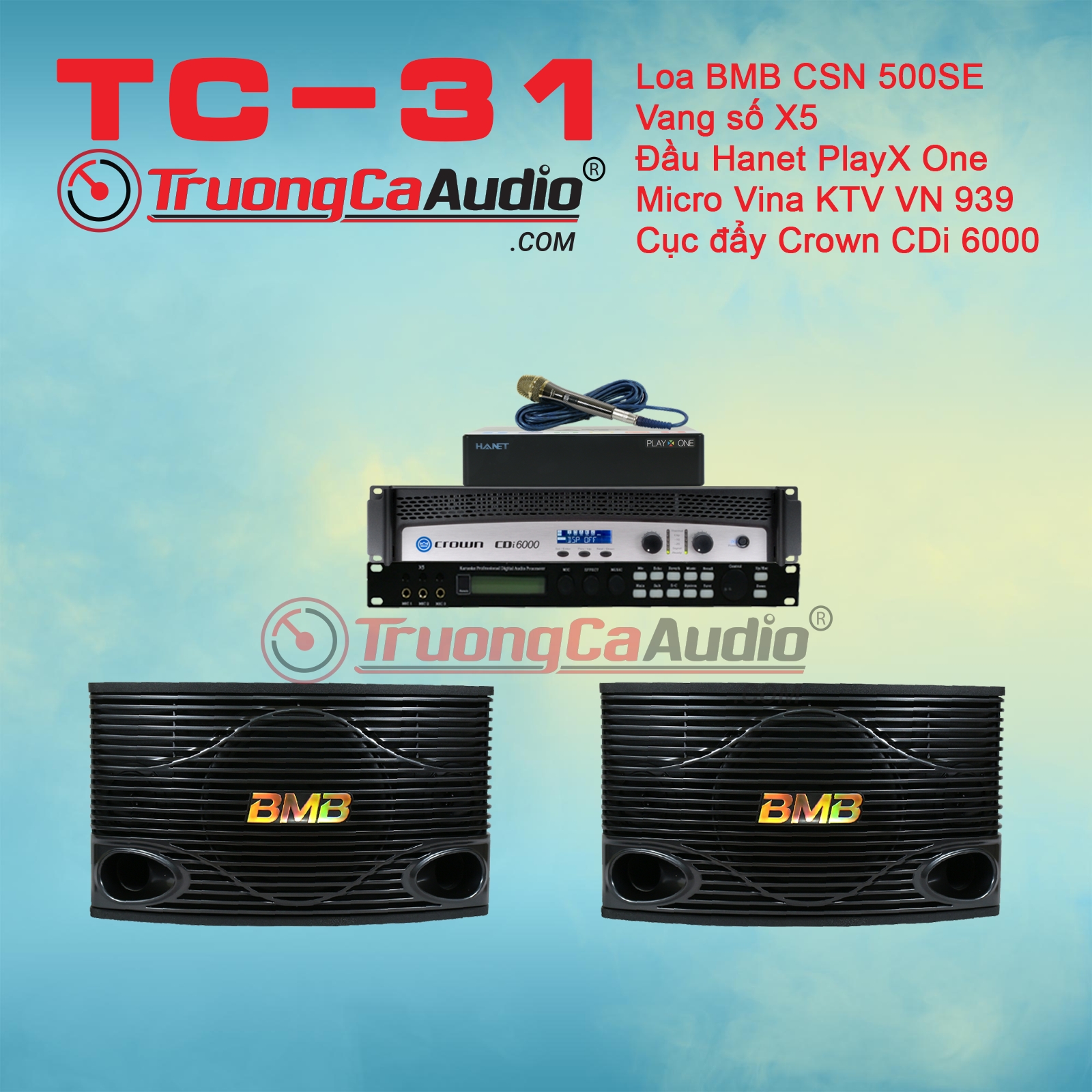 Dàn karaoke gia đình TC – 31