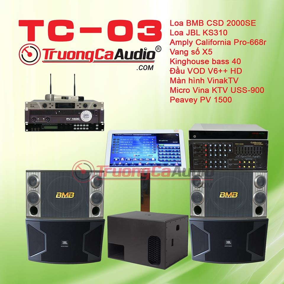 Dàn karaoke kinh doanh TC-03