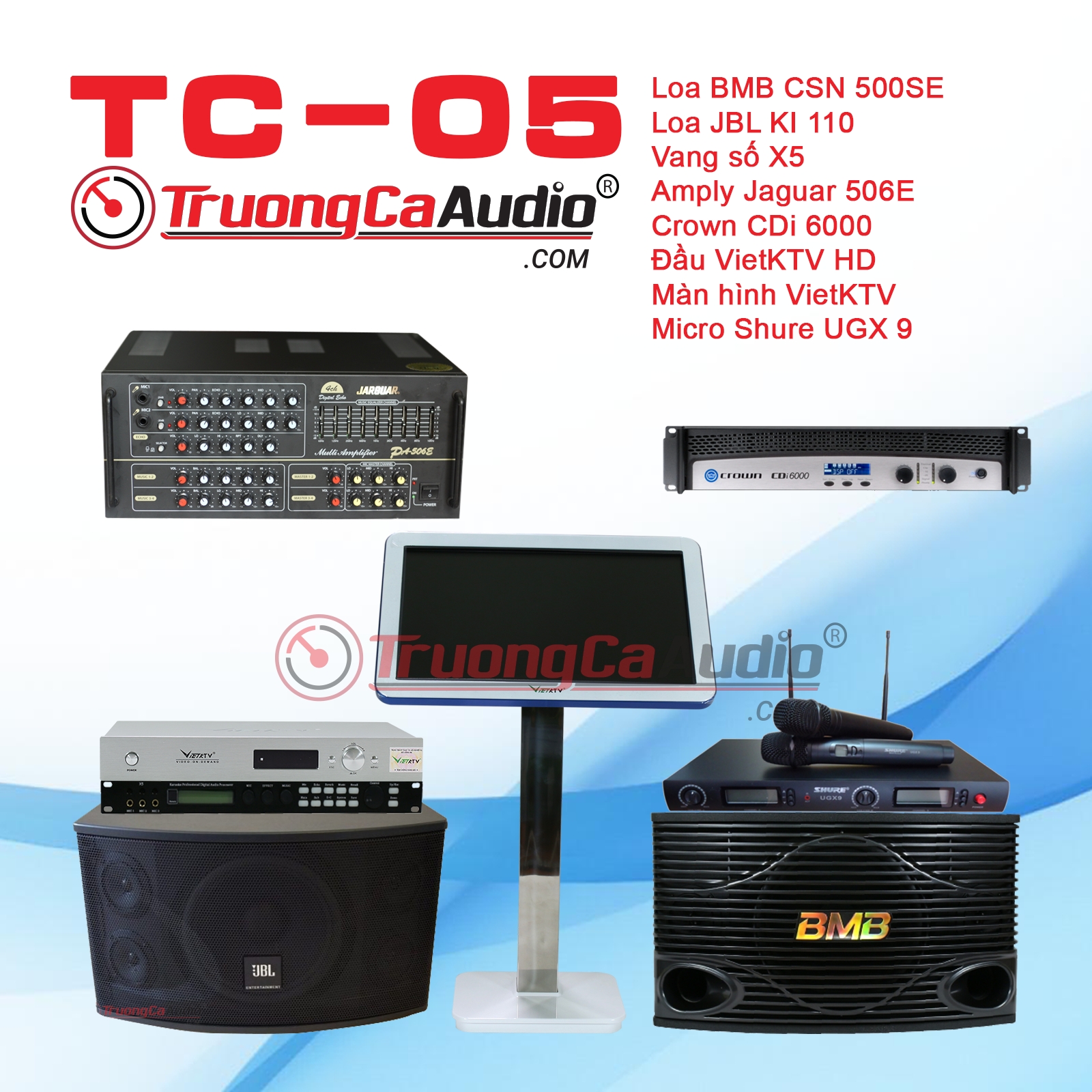 Dàn karaoke kinh doanh TC- 05