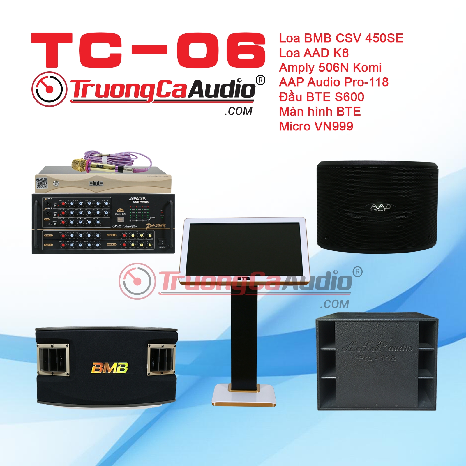 Dàn karaoke kinh doanh TC- 06