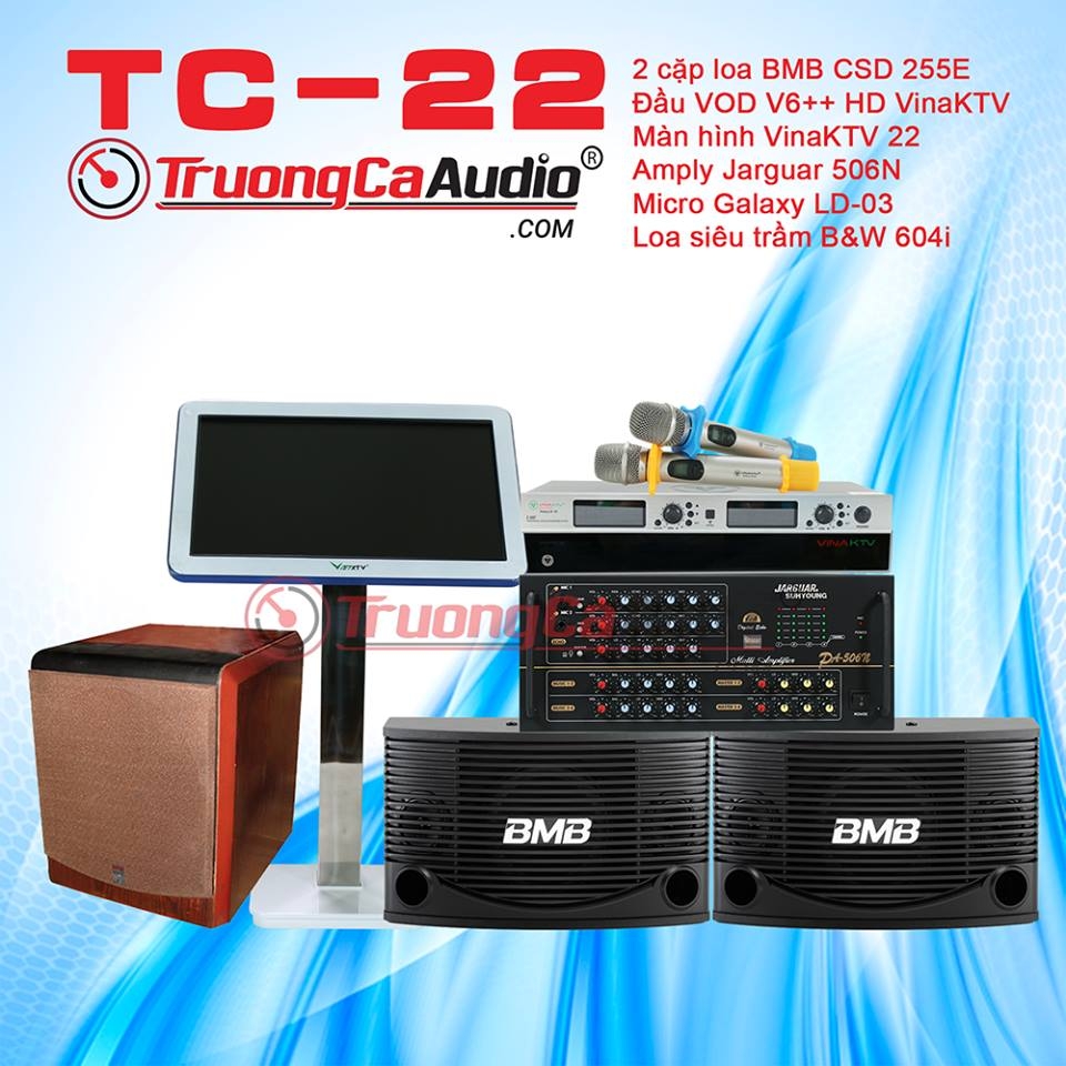 Dàn karaoke kinh doanh TC-22