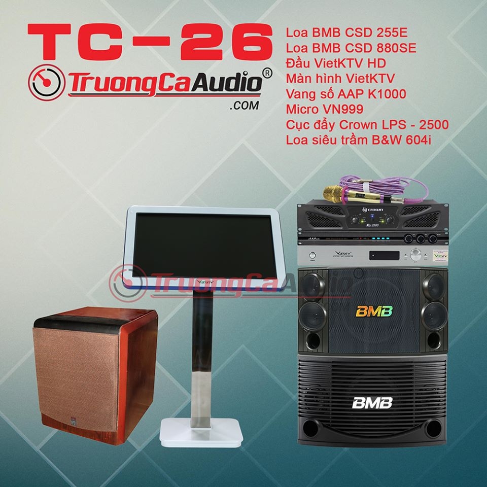 Dàn karaoke kinh doanh TC-26